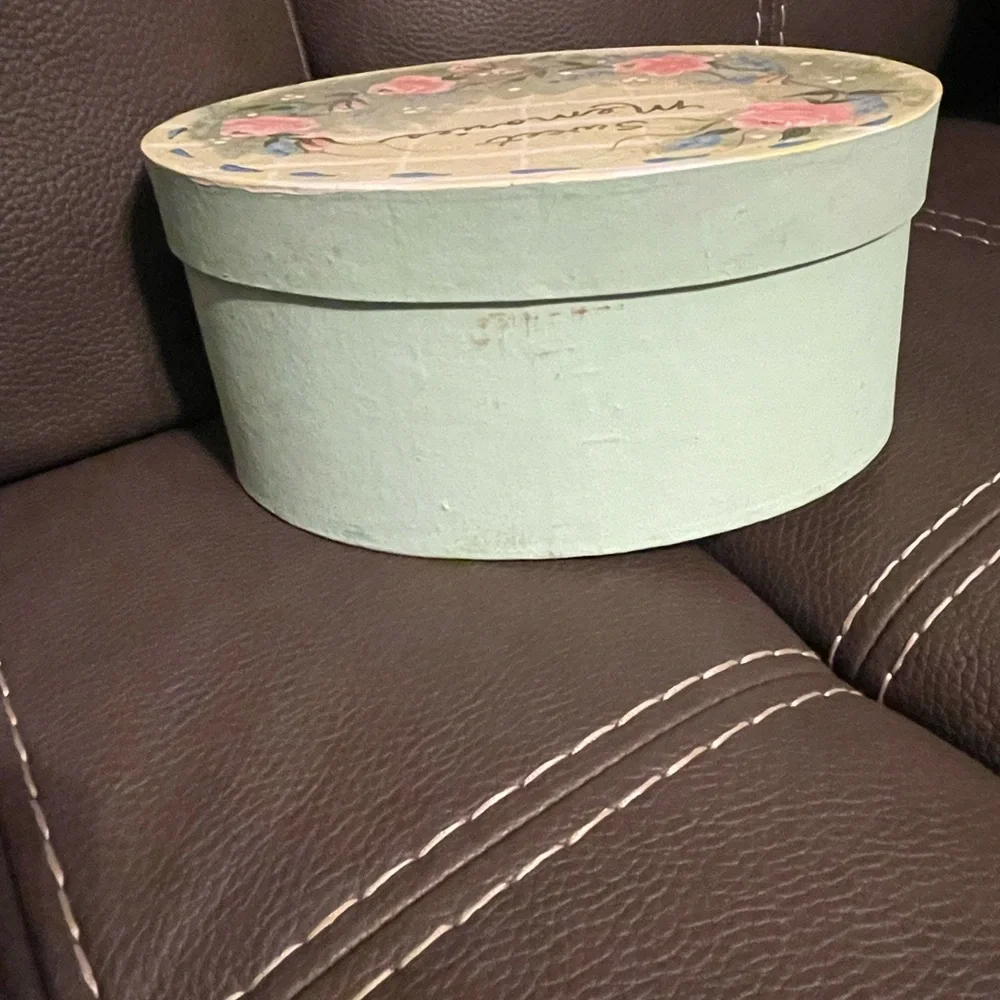 Handcrafted‎ memory box.